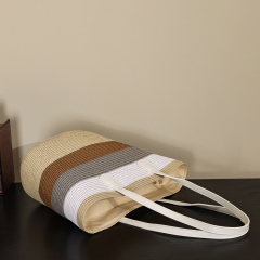 High Quality Large Capacity Summer Vacation Straw Bag Tote Bag for Daily Life