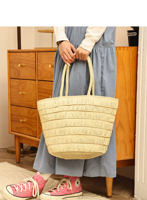 Summer Beach Straw Woven Bags Handbags Shoulder Bags Underarm Bags for Women