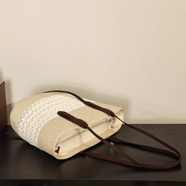 Summer Beach Ladies Summer Straw Bags Tote Bags Handbag for Travel Shopping