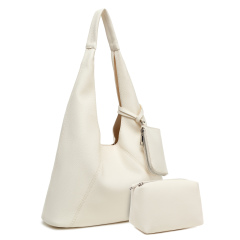 Timeless Hobo Bag in Classic Colors with Practical Detachable Pouches