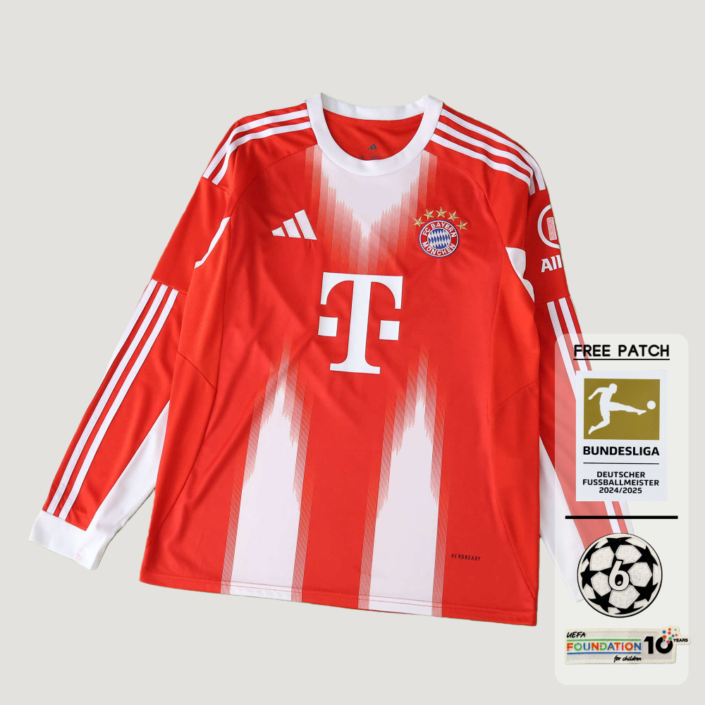 2526 Fußball-Club Bayern München home Fan Long sleeved version