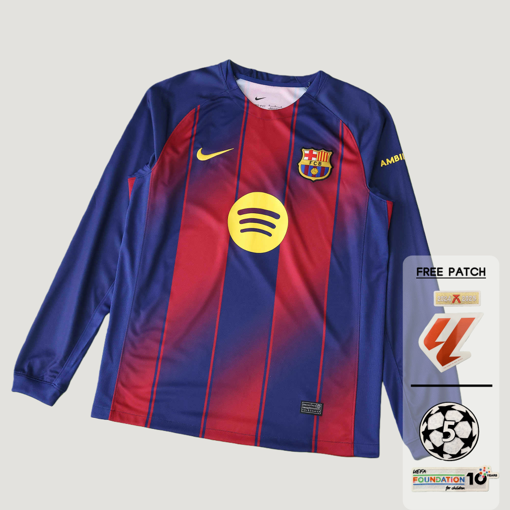 2526 FC Barcelona / Barça home Fan Long sleeved version