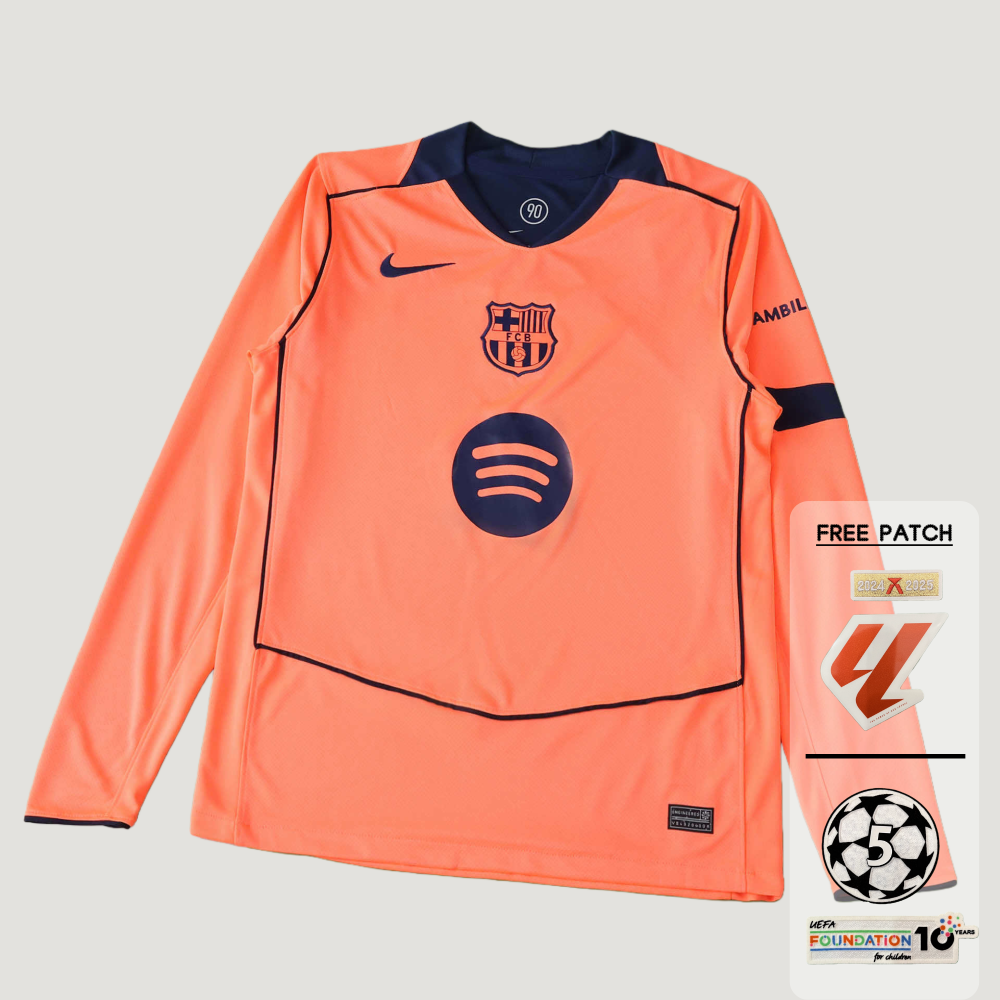 2526 FC Barcelona / Barça third Fan Long sleeved version