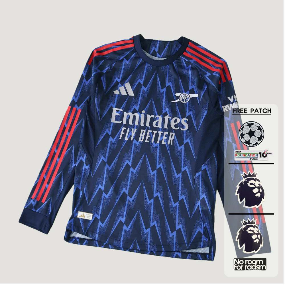 2526 Arsenal F.C. away Long sleeved Player version