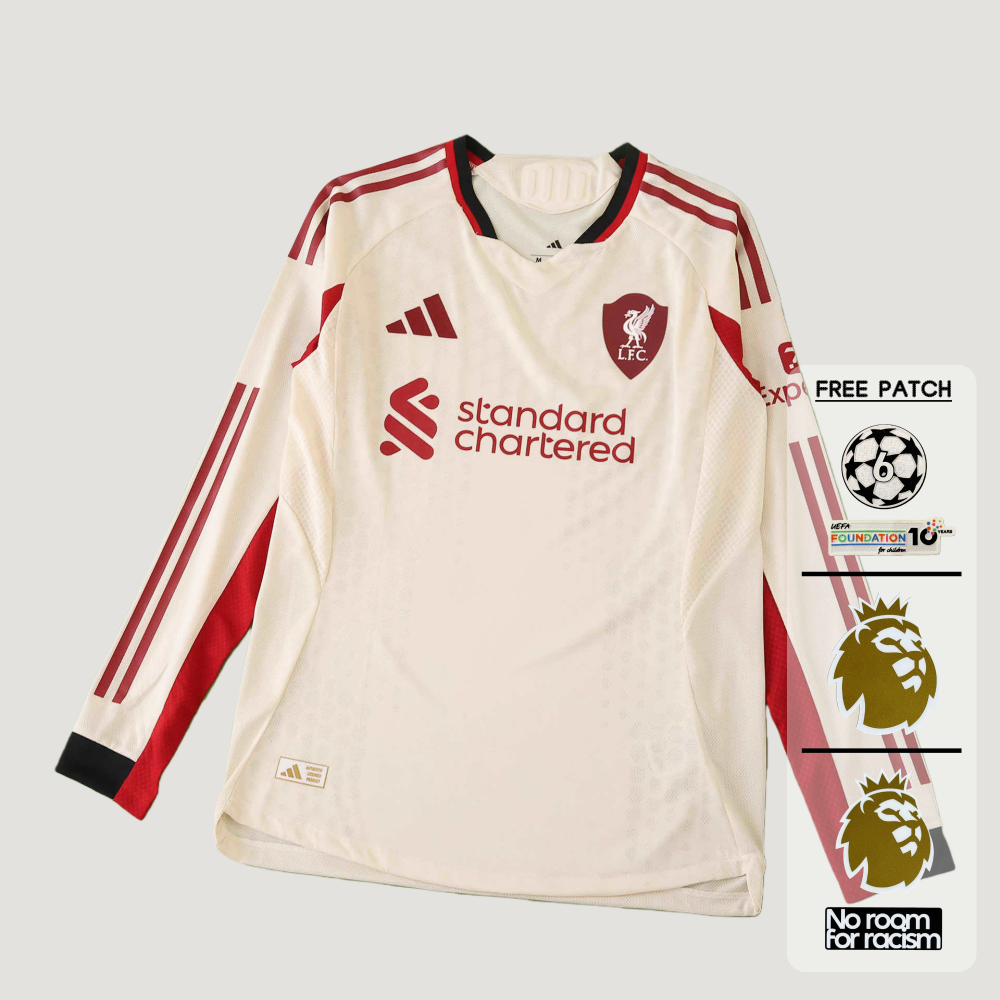 2526 Liverpool F.C. away Long sleeved Player version