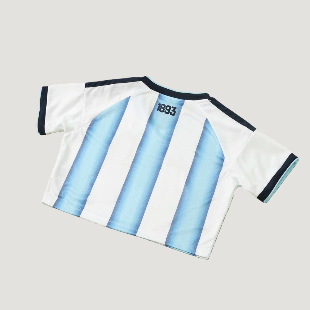 2026 FIFA World Cup Argentina Home Cropped Jersey