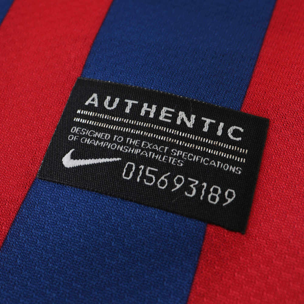 1112 FC Barcelona / Barça home retro Long sleeved version