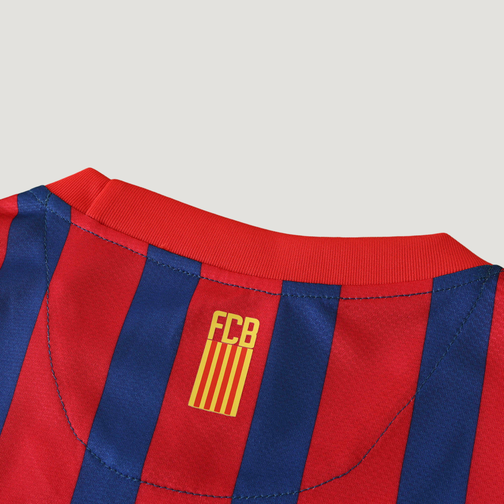 1112 FC Barcelona / Barça home retro Long sleeved version