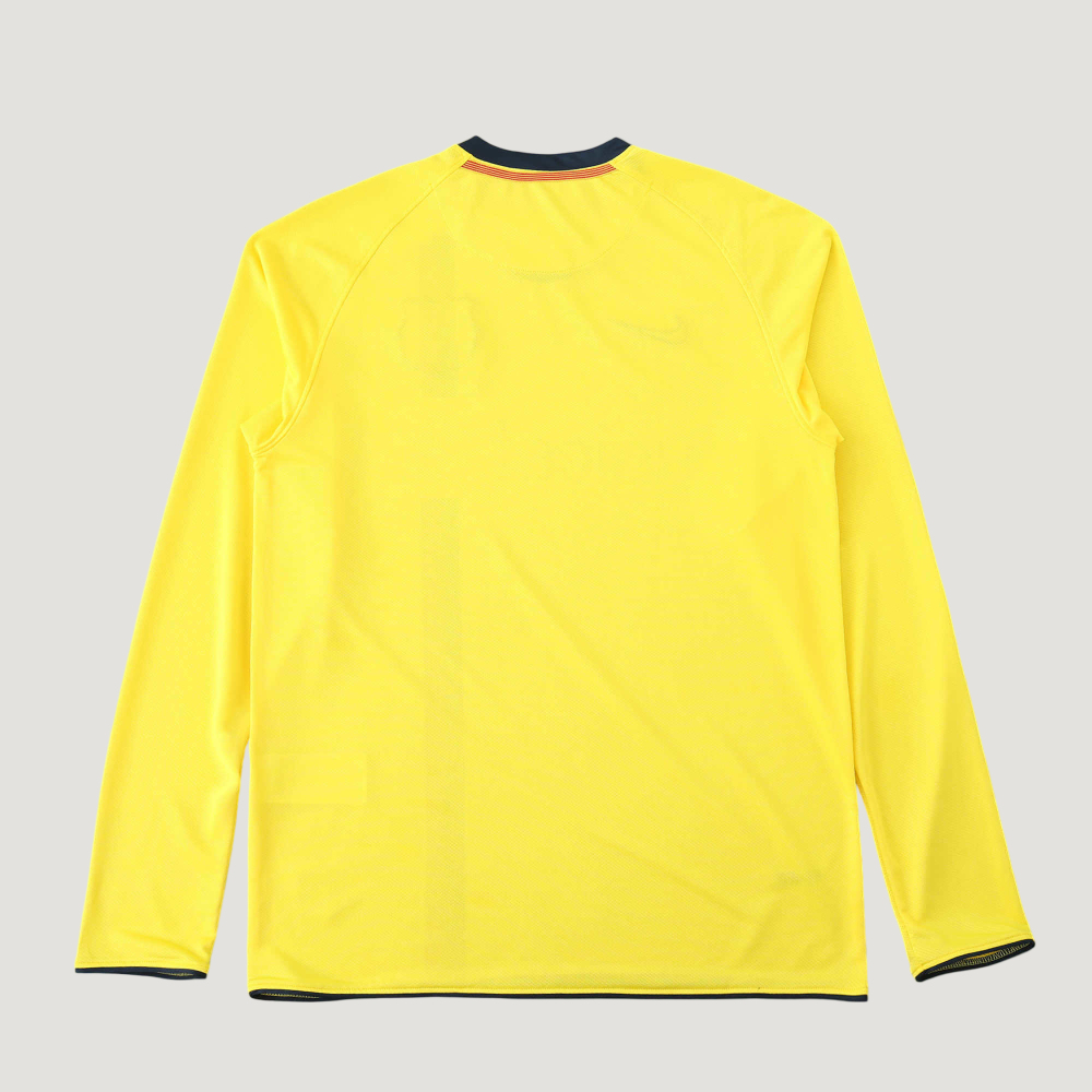 0809 FC Barcelona / Barça away Long sleeved retro Fan version