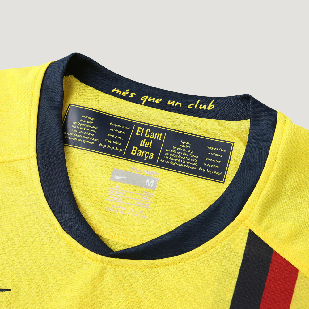 0809 FC Barcelona / Barça away Long sleeved retro Fan version
