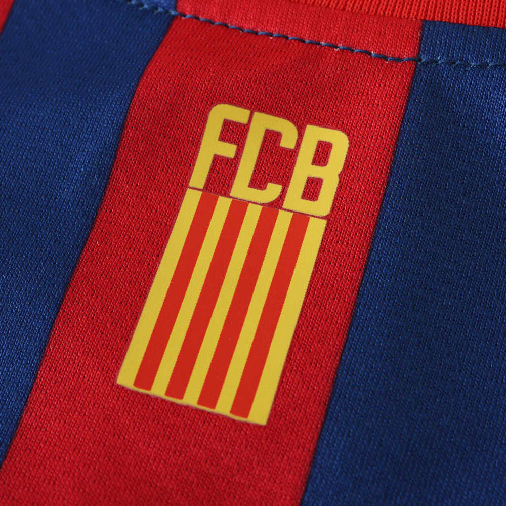 1112 FC Barcelona / Barça home retro Long sleeved version