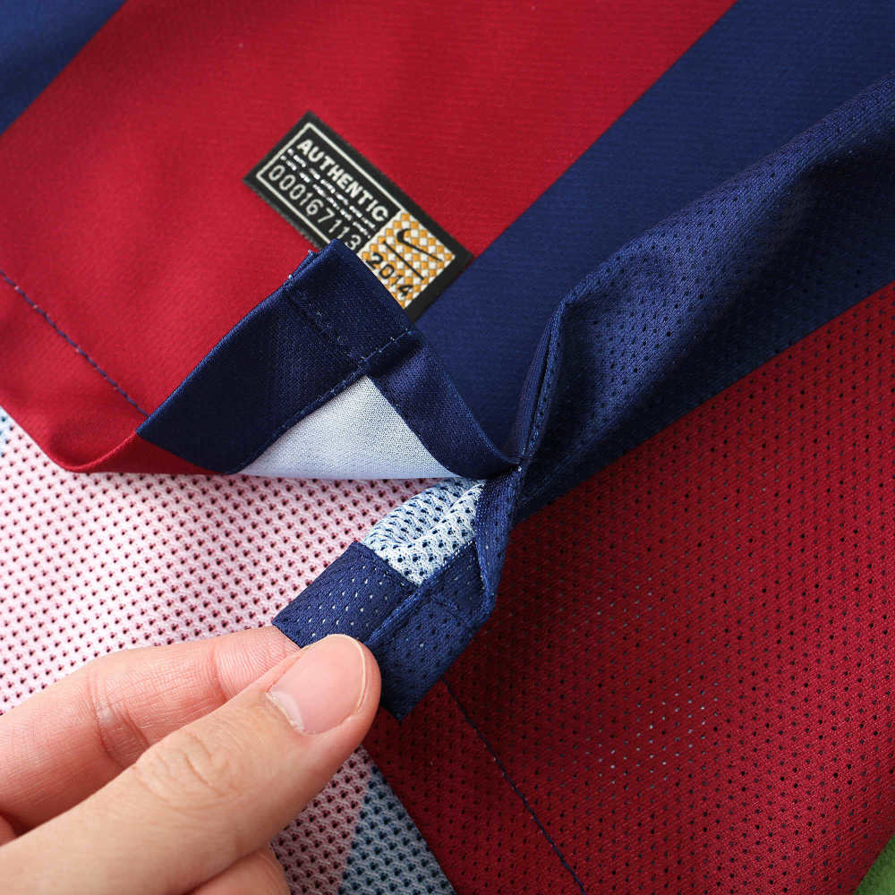 1415 FC Barcelona / Barça home retro Long sleeved version
