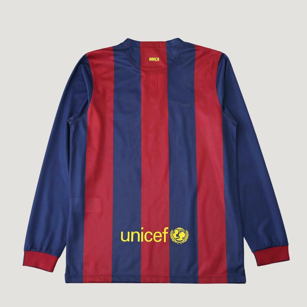 1415 FC Barcelona / Barça home retro Long sleeved version