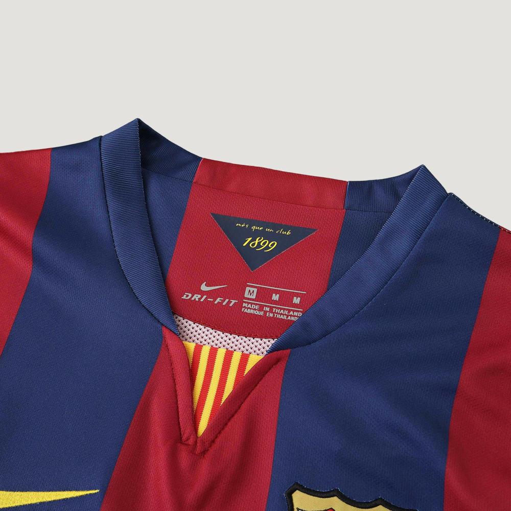1415 FC Barcelona / Barça home retro Long sleeved version
