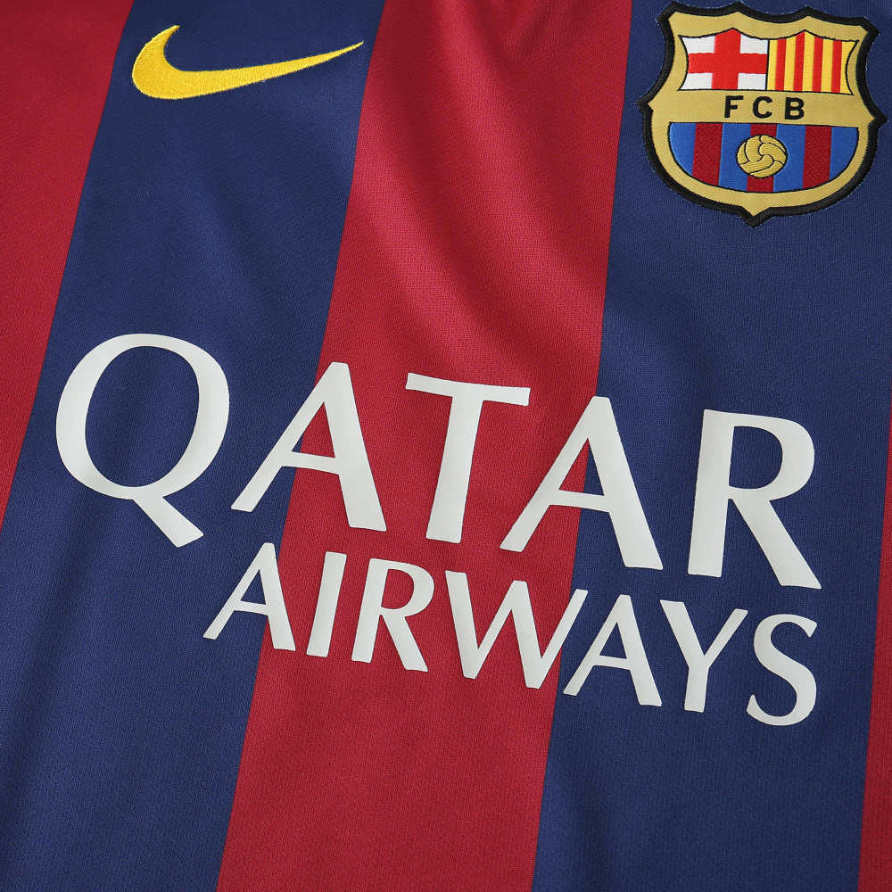 1415 FC Barcelona / Barça home retro Long sleeved version