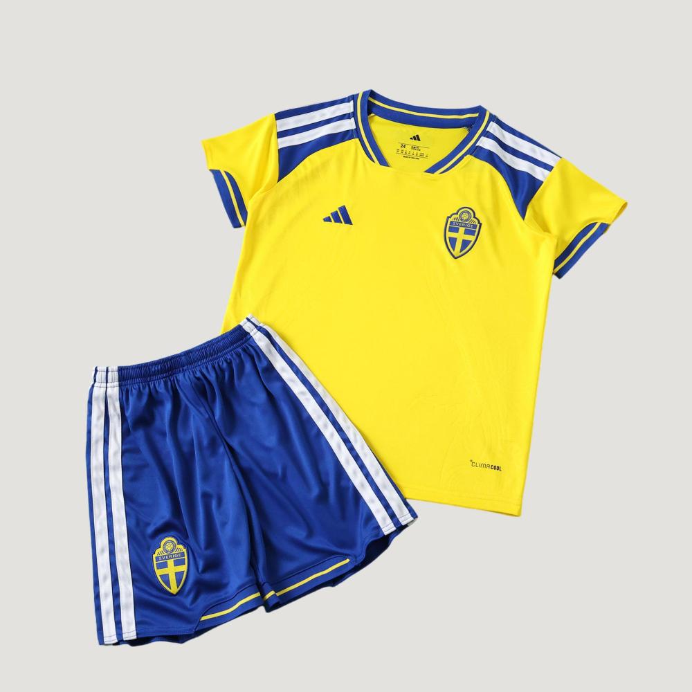 2026 FIFA World Cup Sweden home Kids kit