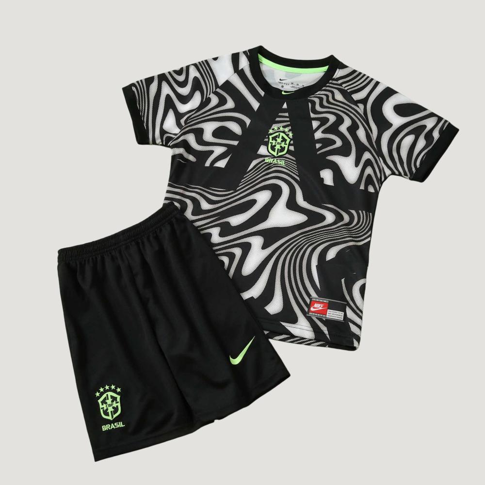 Brazil 2026 goalkeeper Kids kit