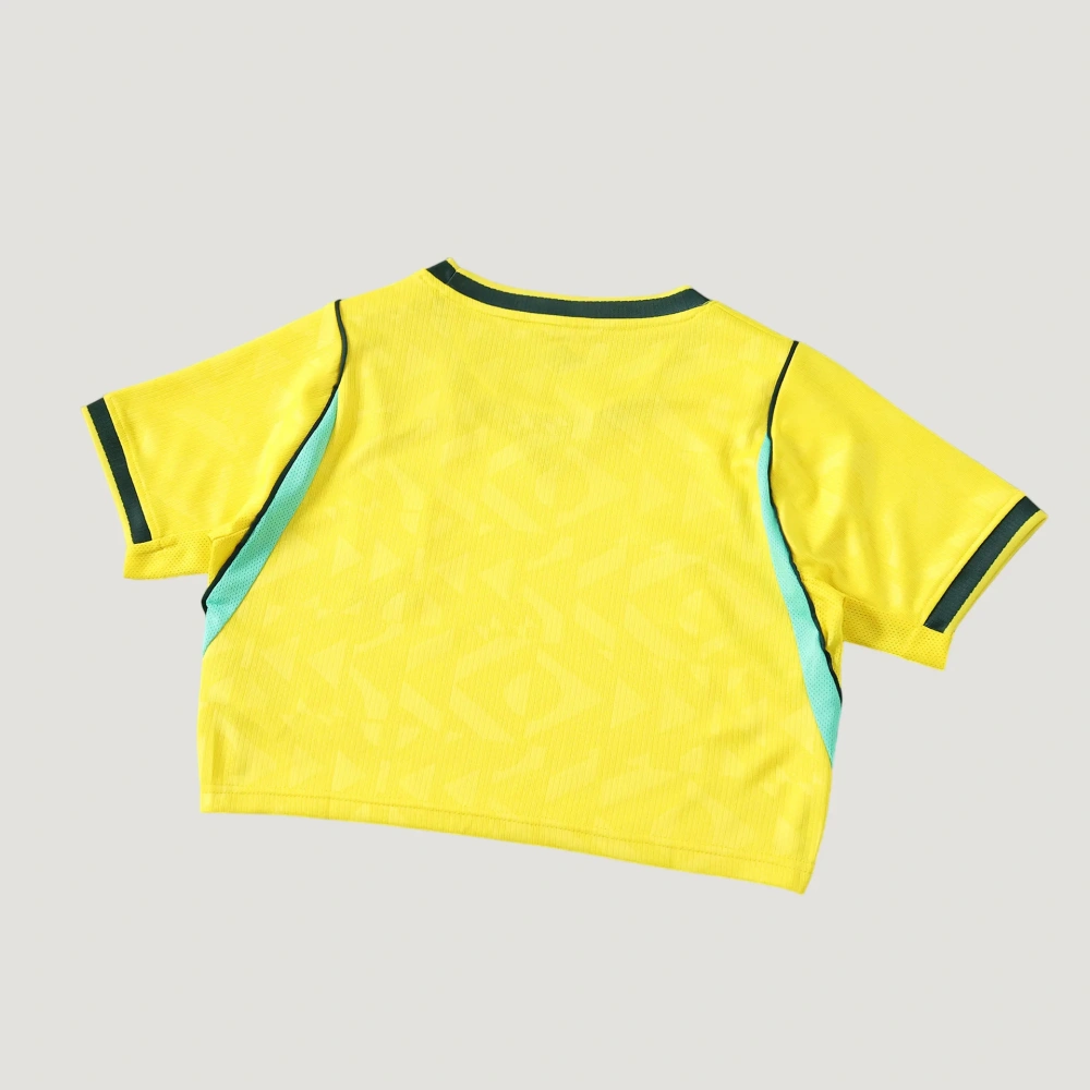 Brazil 2026 Home Cropped Jersey