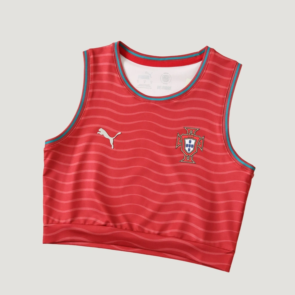 Portugal 2026 Home Cropped Jersey Vest