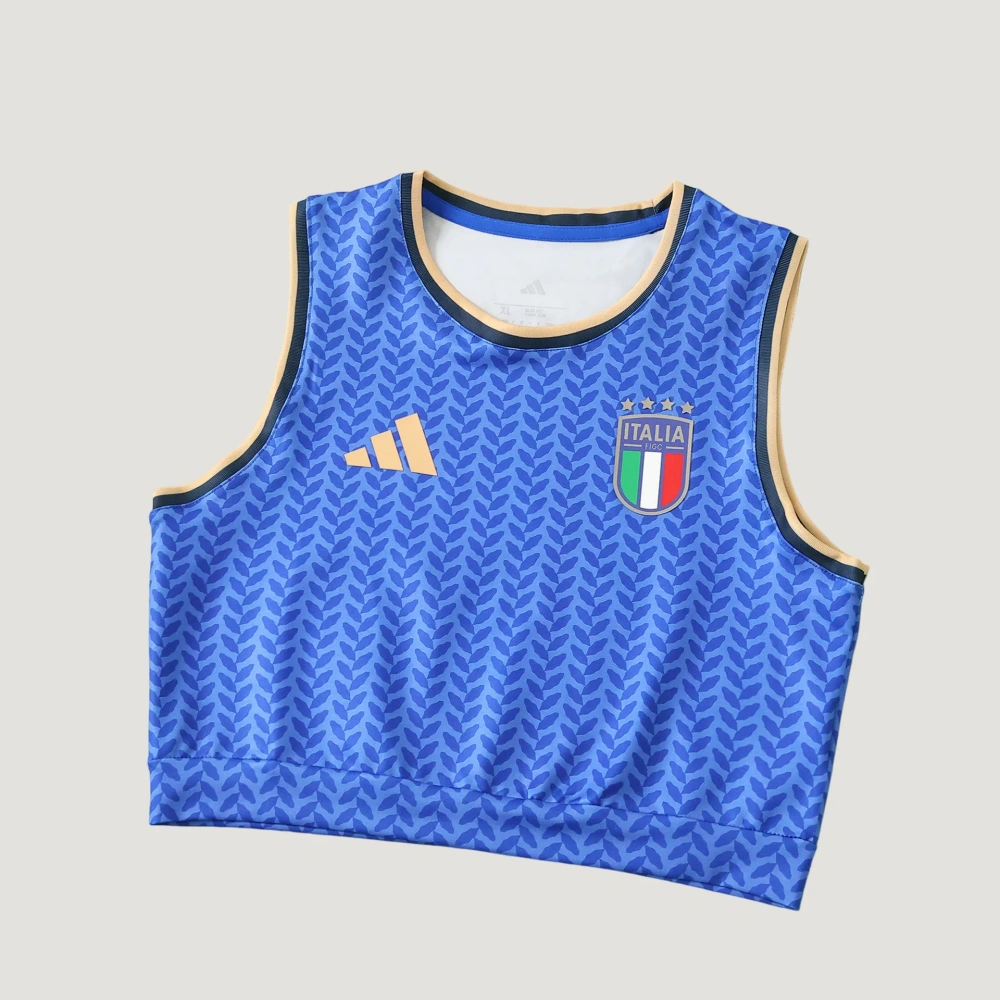 Italy 2026 Home Cropped Jersey Vest