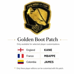 Golden Boot Patch