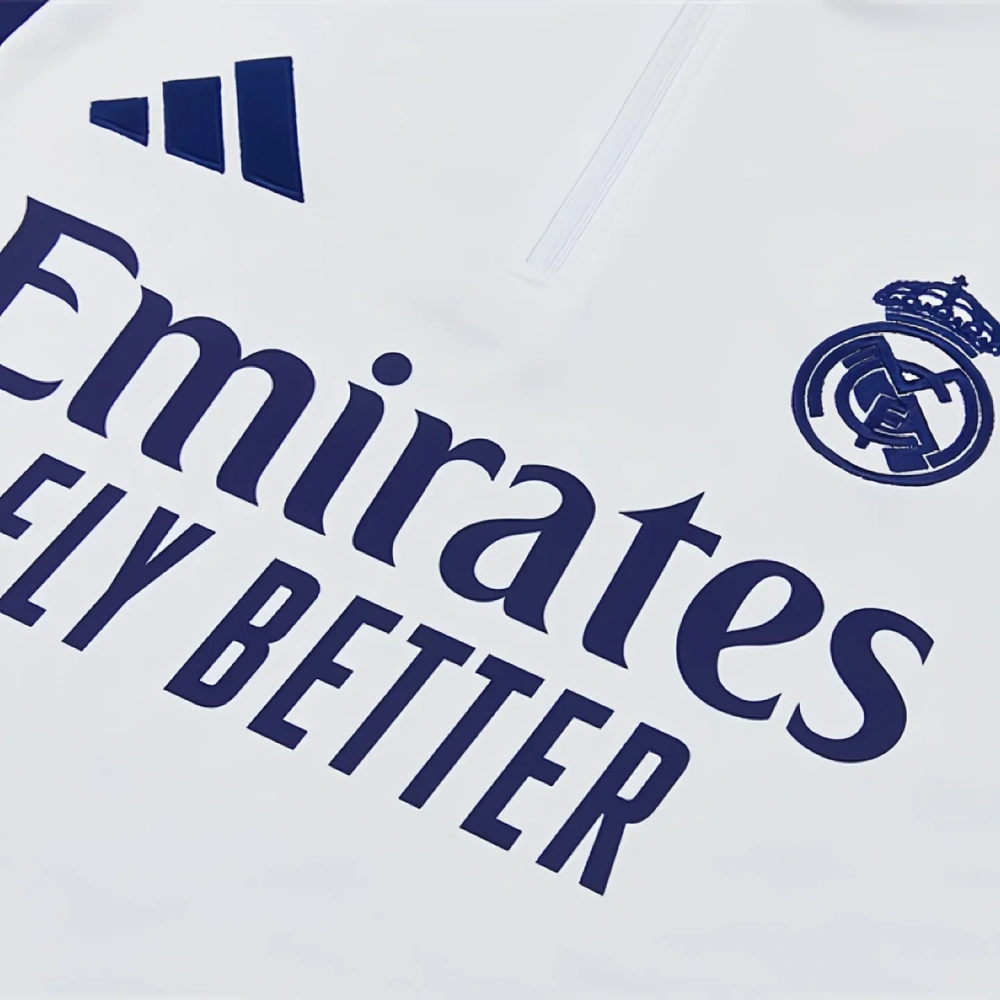 2627 Real Madrid CF Half zip training suit set