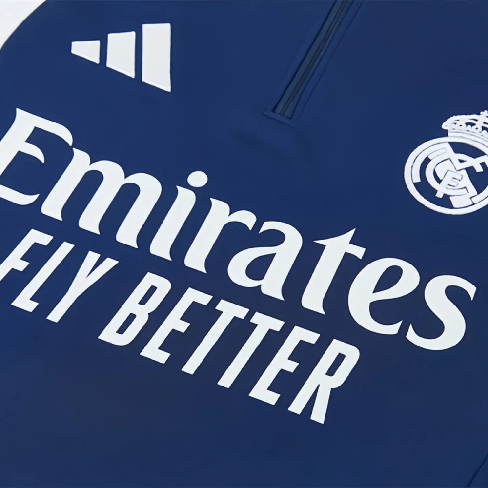2627 Real Madrid CF Half zip training suit set
