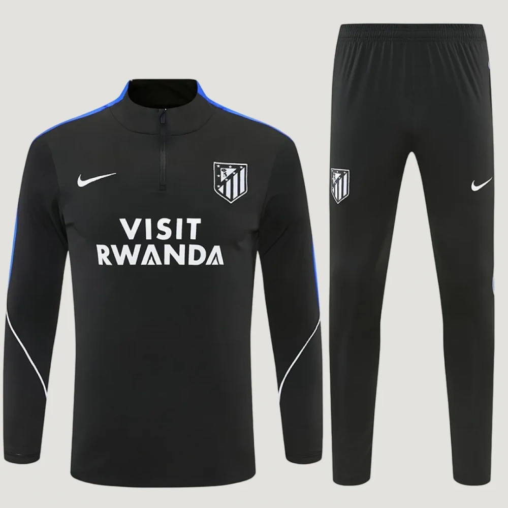 2627 Atlético de Madrid Half Zip Training Suit Set