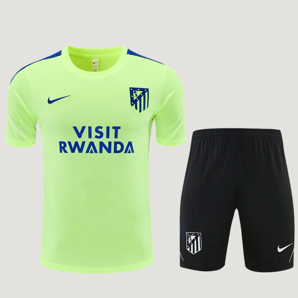 26/27 Atlético Madrid Training Short Sleeve Set Fan Version
