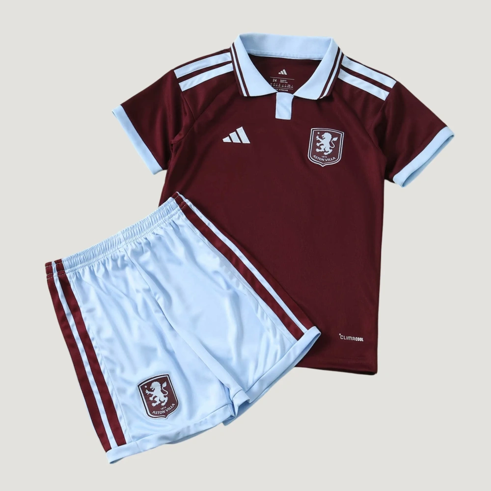 Aston Villa F.C. 2627 Home kids kit