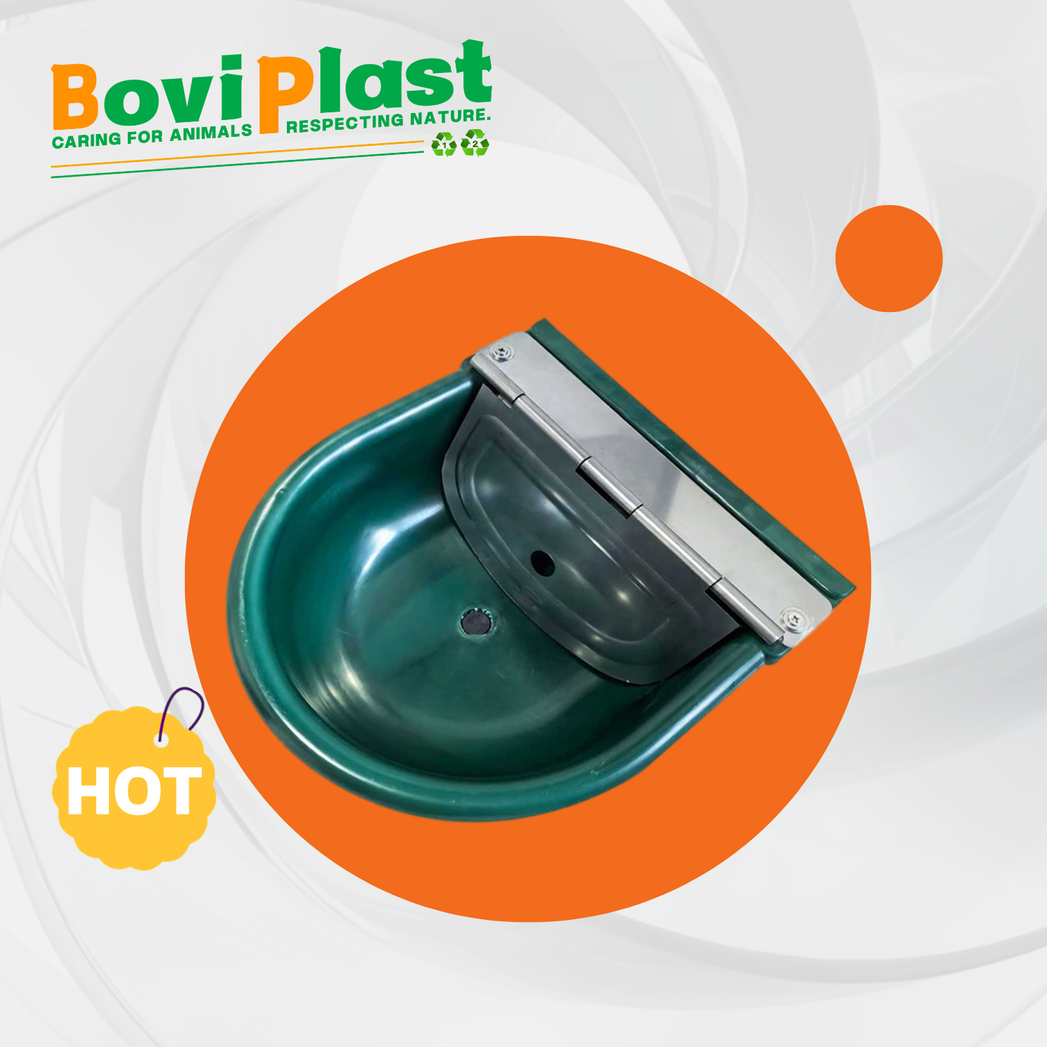 4L livestock drinking bowl with 304 stainless steel