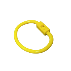 Plastic smooth nose ring for calves