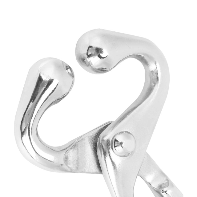 Durable carbon steel cow nose pliers