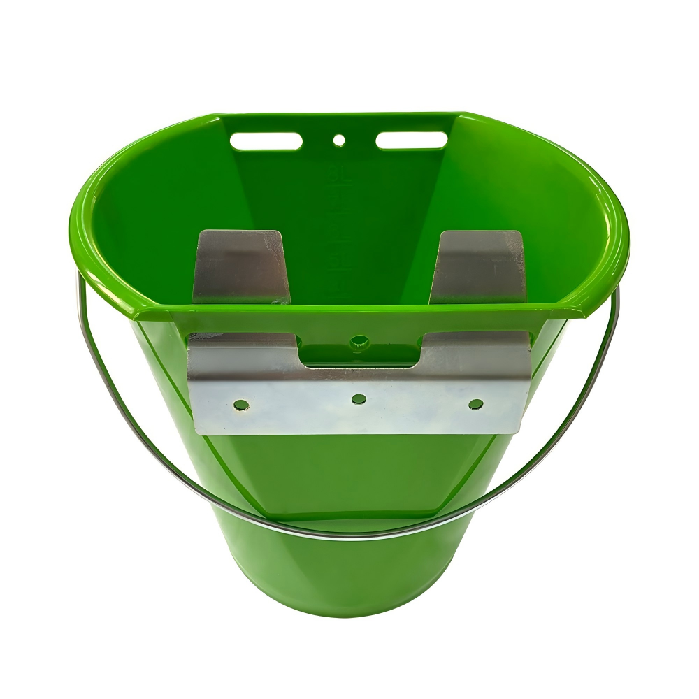 8L lamb calf feeding bucket with 1 silicone nipple