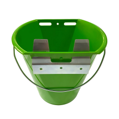 8L lamb calf feeding bucket with 1 silicone nipple