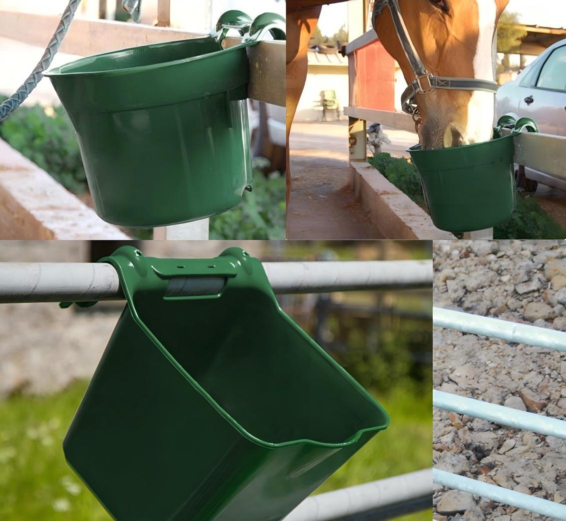14L Horse Livestock Feed Bucket