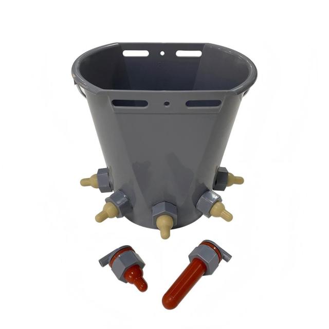 Silicone nipple for calves, made of food grade material