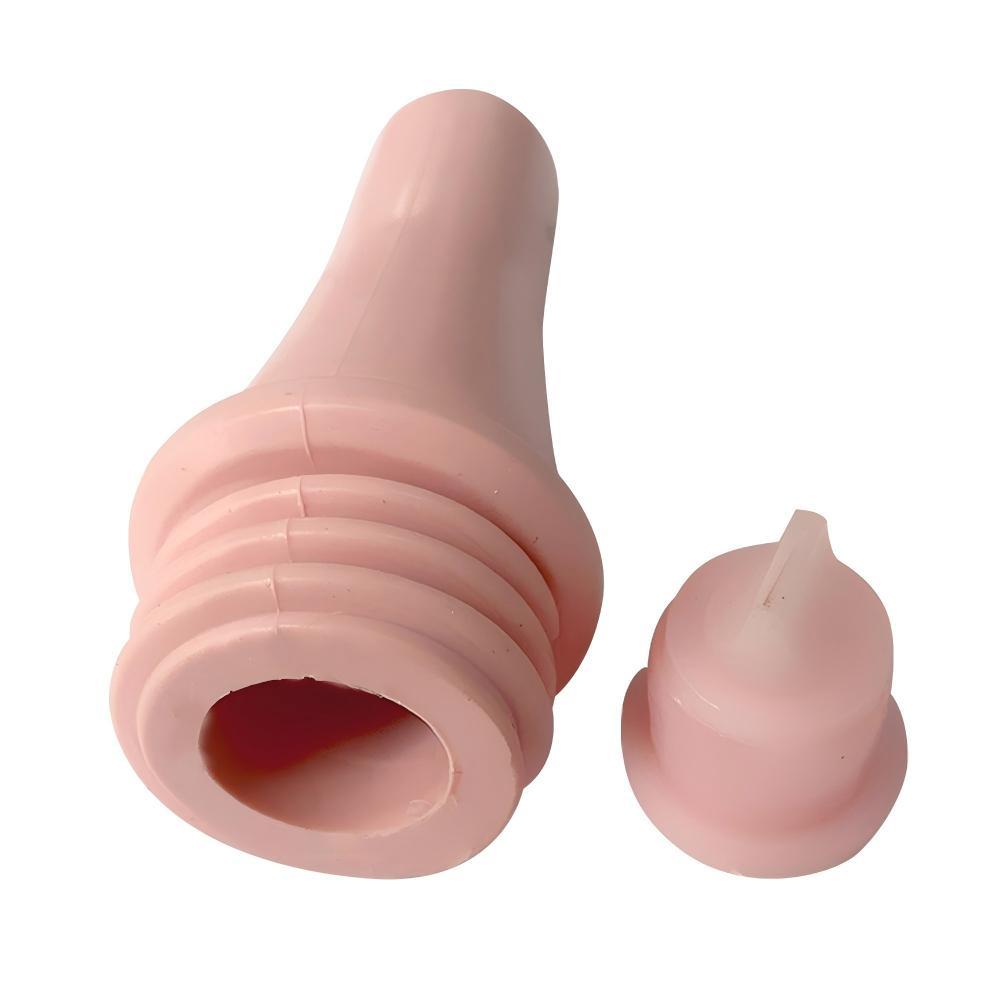 Peach shaped pacifier, animal feeding silicone pacifier