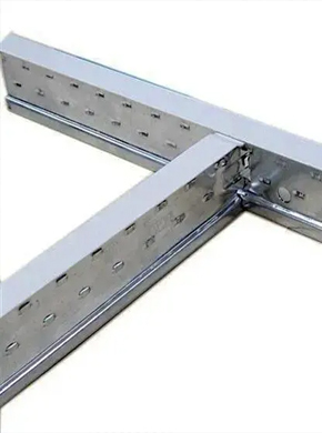 شبكات T من الفولاذ المجلفن باللون الأبيض المسطح المطلي للسقف المعلق T-24 قضيب T لنظام السقف المعلق,أسقف من الألياف المعدنية | بلاط سقف عازل للصوت | ألواح أسمنتية ليفية | مورد صيني لشبكات السقف على شكل حرف T,لوح سيليكات الكالسيوم خفيف الوزن - لوح بناء مقاوم للحريق وسهل التركيب