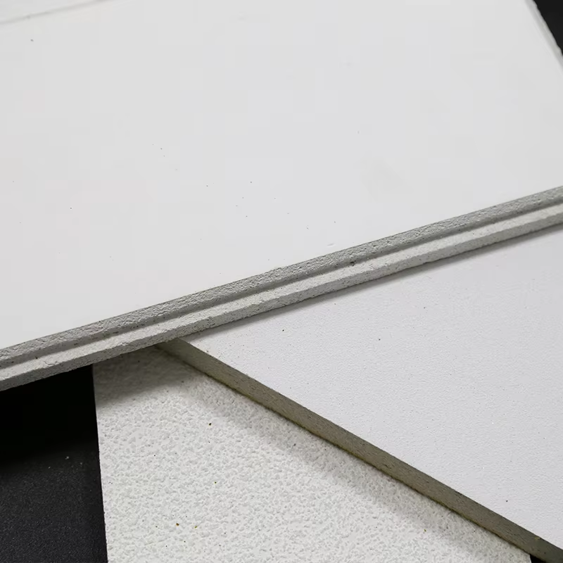 Smooth white design mineral fibre ceiling tiles NRC 0.55 RH90 model for commercial ceiling system,Mineral Fiber Ceilings | Acoustic Ceiling Tile | Fiber Cement Board | Ceiling T grids China supplier,Smooth White Mineral Fibre Ceiling Tiles NRC 0.55 RH90 - Commercial Ceiling System