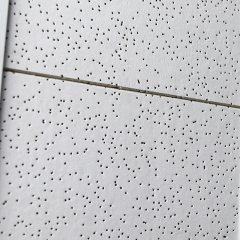 بلاط سقف من الألياف المعدنية الصوتية بتصميم ثقب الدبوس,أسقف من الألياف المعدنية | بلاط سقف عازل للصوت | ألواح أسمنتية ليفية | مورد صيني لشبكات السقف على شكل حرف T,شركة تصنيع بلاط السقف المقاوم للحريق بلاط السقف المصنوع من الألياف المعدنية الصوتية