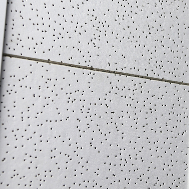 بلاط سقف من الألياف المعدنية الصوتية بتصميم ثقب الدبوس,أسقف من الألياف المعدنية | بلاط سقف عازل للصوت | ألواح أسمنتية ليفية | مورد صيني لشبكات السقف على شكل حرف T,شركة تصنيع بلاط السقف المقاوم للحريق بلاط السقف المصنوع من الألياف المعدنية الصوتية