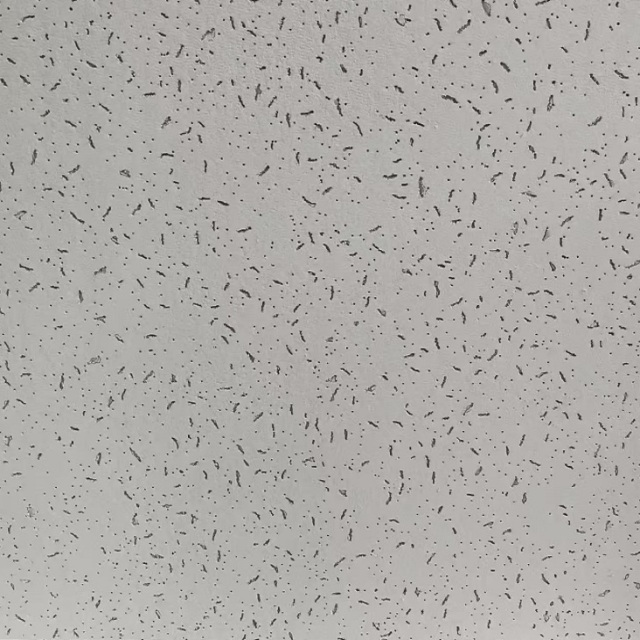 بلاط سقف من الألياف المعدنية بسطح أبيض متشقق ناعم موديل MF 02,أسقف من الألياف المعدنية | بلاط سقف عازل للصوت | ألواح أسمنتية ليفية | مورد صيني لشبكات السقف على شكل حرف T,بلاط سقف من الألياف المعدنية بمقاس 595x595x12 مم مع سطح أبيض متشقق بدقة، طراز MF 02