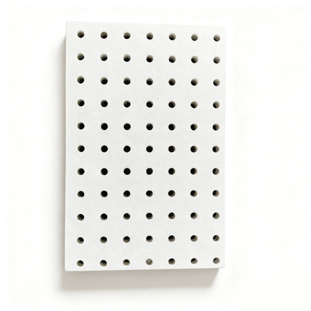 لوح جبس مثقب مع فيلم PVC,أسقف من الألياف المعدنية | بلاط سقف عازل للصوت | ألواح أسمنتية ليفية | مورد صيني لشبكات السقف على شكل حرف T,ألواح جبسية مثقبة مع غشاء PVC - ألواح جدارية/سقفية عازلة للصوت والديكور