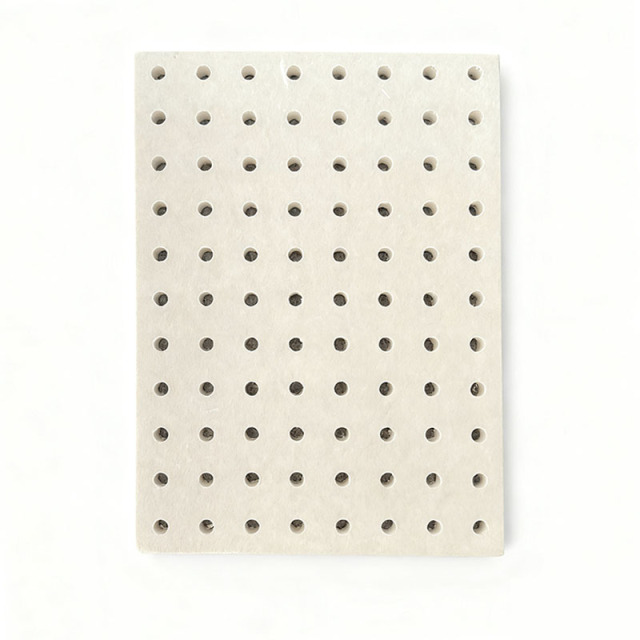 ألواح الجبس المثقبة,أسقف من الألياف المعدنية | بلاط سقف عازل للصوت | ألواح أسمنتية ليفية | مورد صيني لشبكات السقف على شكل حرف T,ألواح جبسية مثقبة - ألواح صوتية عالية الجودة عازلة للصوت للأسقف والجدران