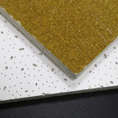 بلاط سقف من الألياف المعدنية ذو الشقوق الدقيقة (711) موديل PM01,أسقف من الألياف المعدنية | بلاط سقف عازل للصوت | ألواح أسمنتية ليفية | مورد صيني لشبكات السقف على شكل حرف T,أفضل مورد لبلاط السقف المصنوع من الألياف المعدنية‌ 595x595x12 مم