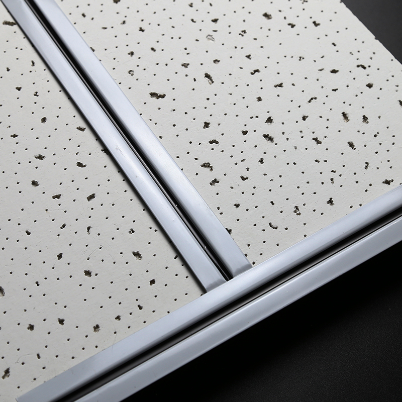 Rejilla en T de techo con línea central ranurada negra,Mineral Fiber Ceilings | Acoustic Ceiling Tile | Fiber Cement Board | Ceiling T grids China supplier,Rejilla en T de techo con línea central ranurada negra