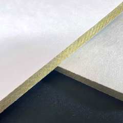 بلاط سقف من الصوف الصخري ذو سطح أبيض أملس 595 × 595 × 12 مم,أسقف من الألياف المعدنية | بلاط سقف عازل للصوت | ألواح أسمنتية ليفية | مورد صيني لشبكات السقف على شكل حرف T,بلاط سقف من الصوف الصخري ذو سطح أبيض أملس 595 × 595 × 12 مم