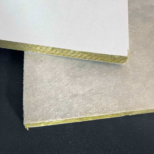 بلاط سقف من الصوف الصخري ذو سطح أبيض أملس 595 × 595 × 12 مم,أسقف من الألياف المعدنية | بلاط سقف عازل للصوت | ألواح أسمنتية ليفية | مورد صيني لشبكات السقف على شكل حرف T,بلاط سقف من الصوف الصخري ذو سطح أبيض أملس 595 × 595 × 12 مم