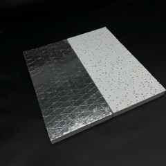 High-Performance Aluminum Foil Mineral fiber ceiling tiles for Insulation and Soundproofing,Потолки из минерального волокна | Акустическая потолочная плитка | Фиброцементные плиты | Потолочные Т-образные решетки (поставщик из Китая),High-Performance Aluminum Foil Mineral fiber ceiling tiles for Insulation and Soundproofing
